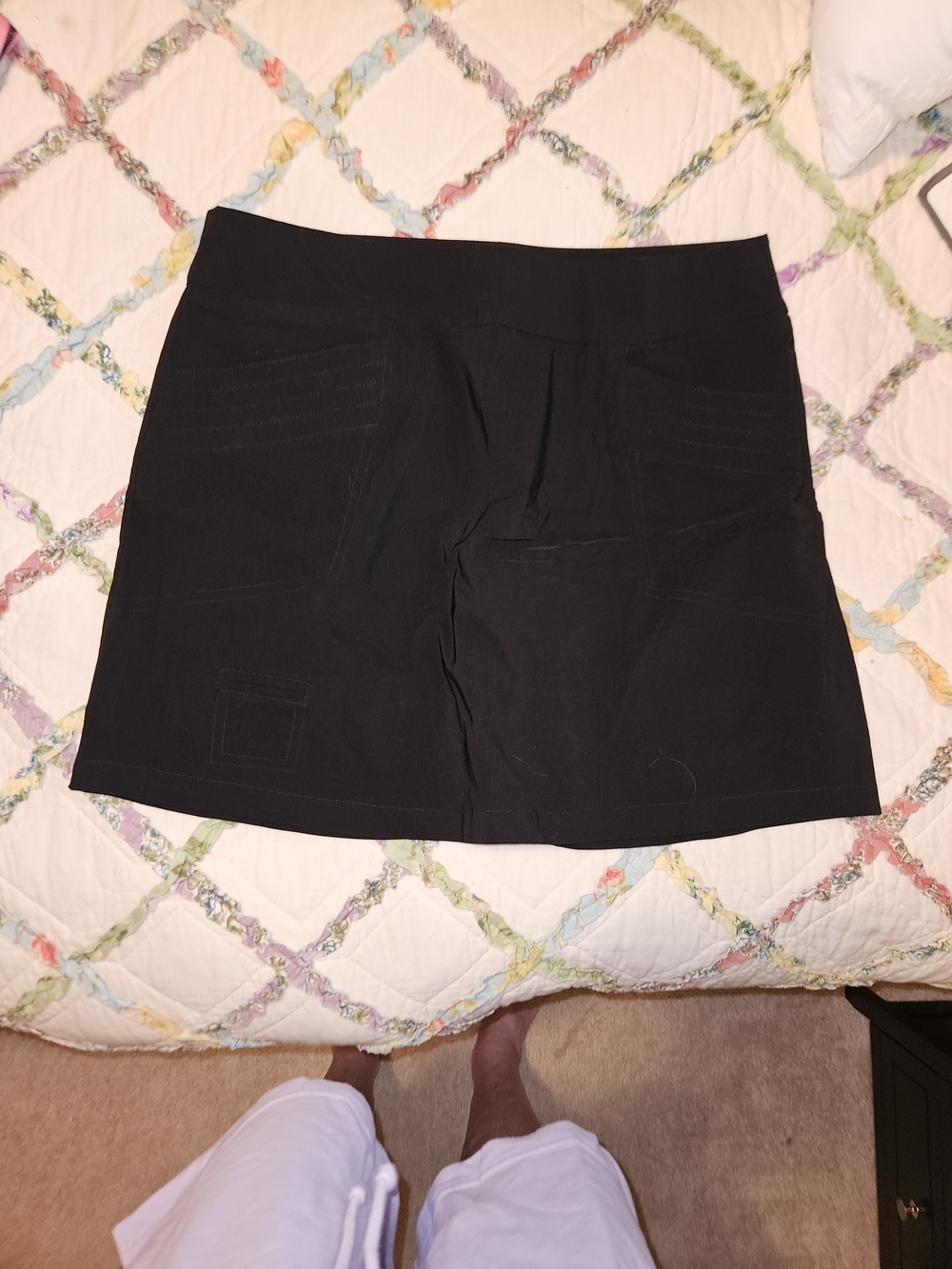 Simplicate Black Stretch Golf Skort Size 14